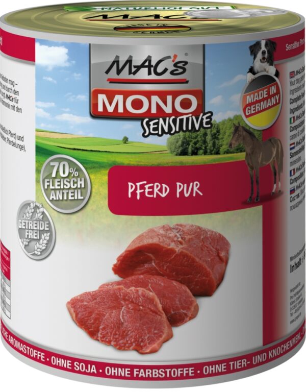 MAC's DOG Mono Pferd 800g