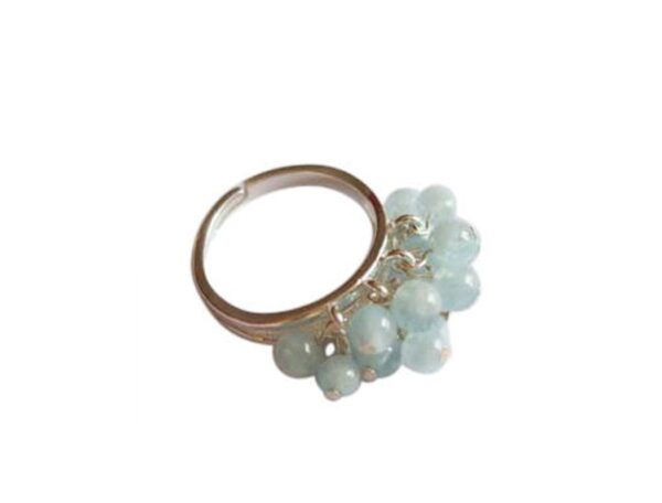 Gemshine - Damen - Ring - Silber 925 - Aquamarin - Blau – Bild 4