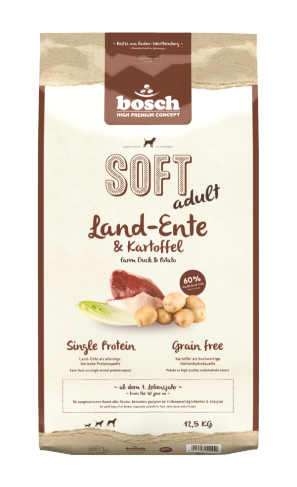 Bosch Soft Ente+Kartof. 12,5kg