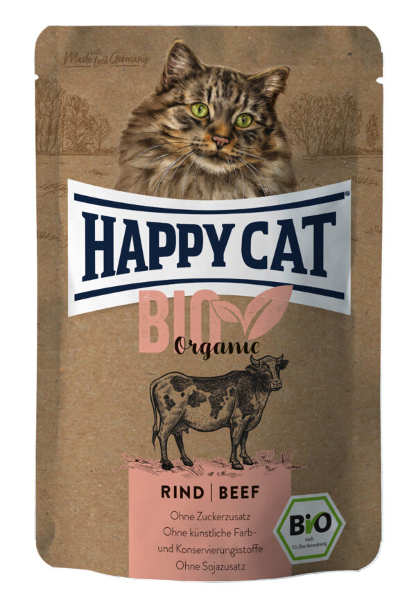 HappyCat Bio Rind 85gP