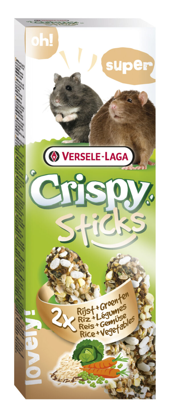 Versele Laga Crispy St.Hamster Reis+G.2St